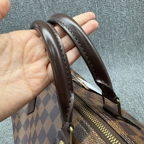 Louis Vuitton Speedy 30 Damier Ebene Canvas Tote 835-040625 - Picture 8 of 14